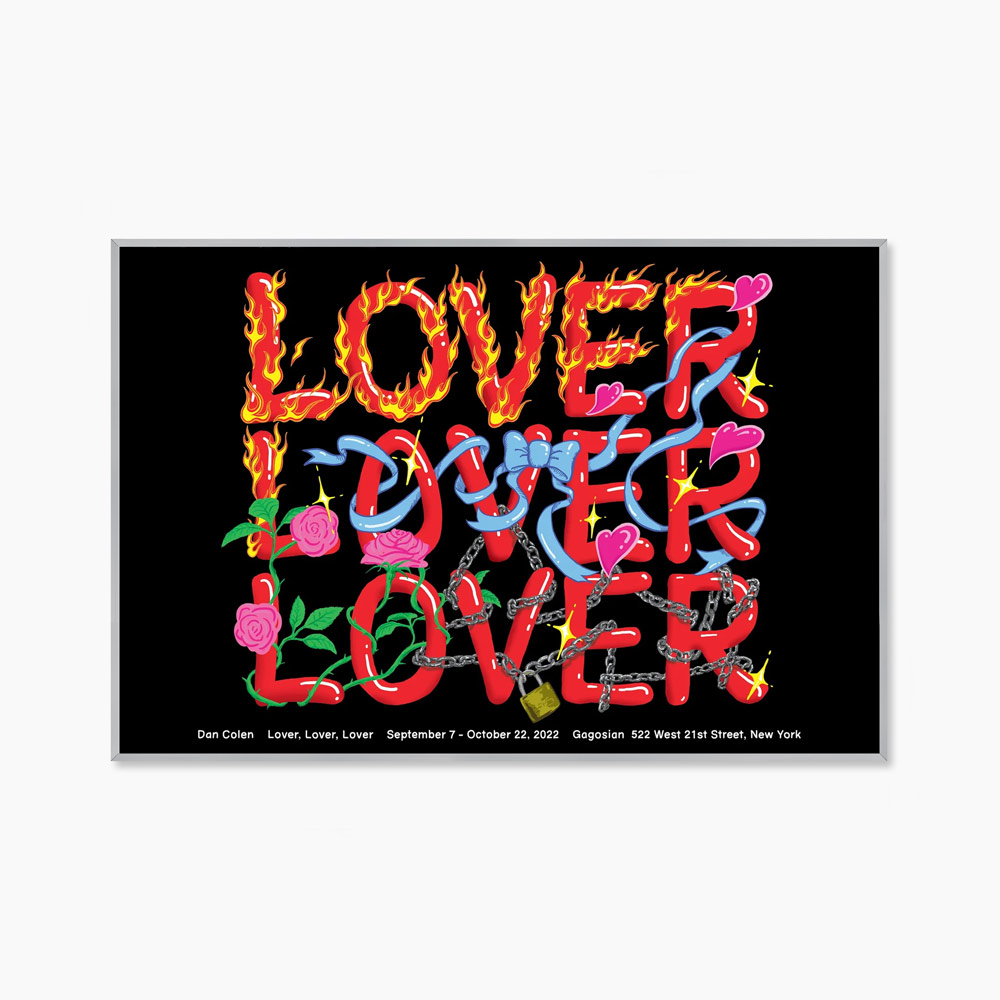 [댄 콜런] Lover Lover Lover (액자 포함) 60.9 × 91.4 cm