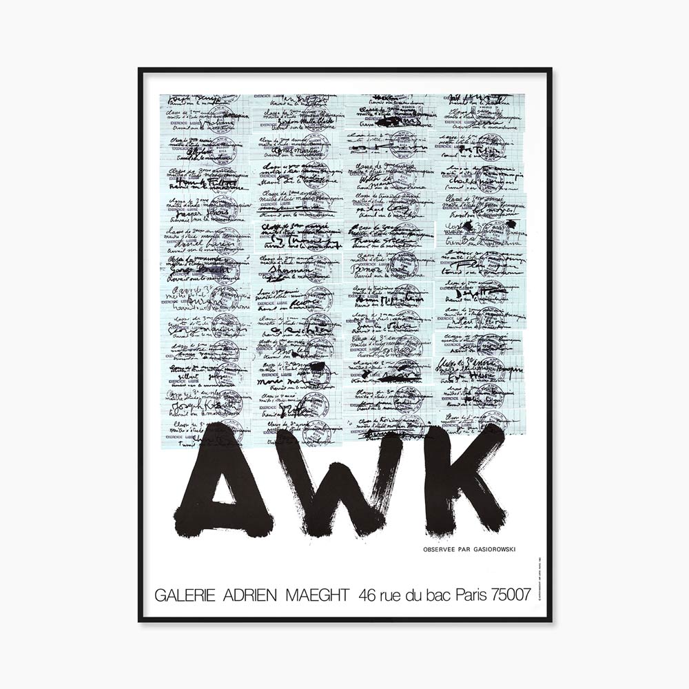 [제라르 가스오르노프스키] AWK 56 x 74.5 cm -7월 말 재입고 예정