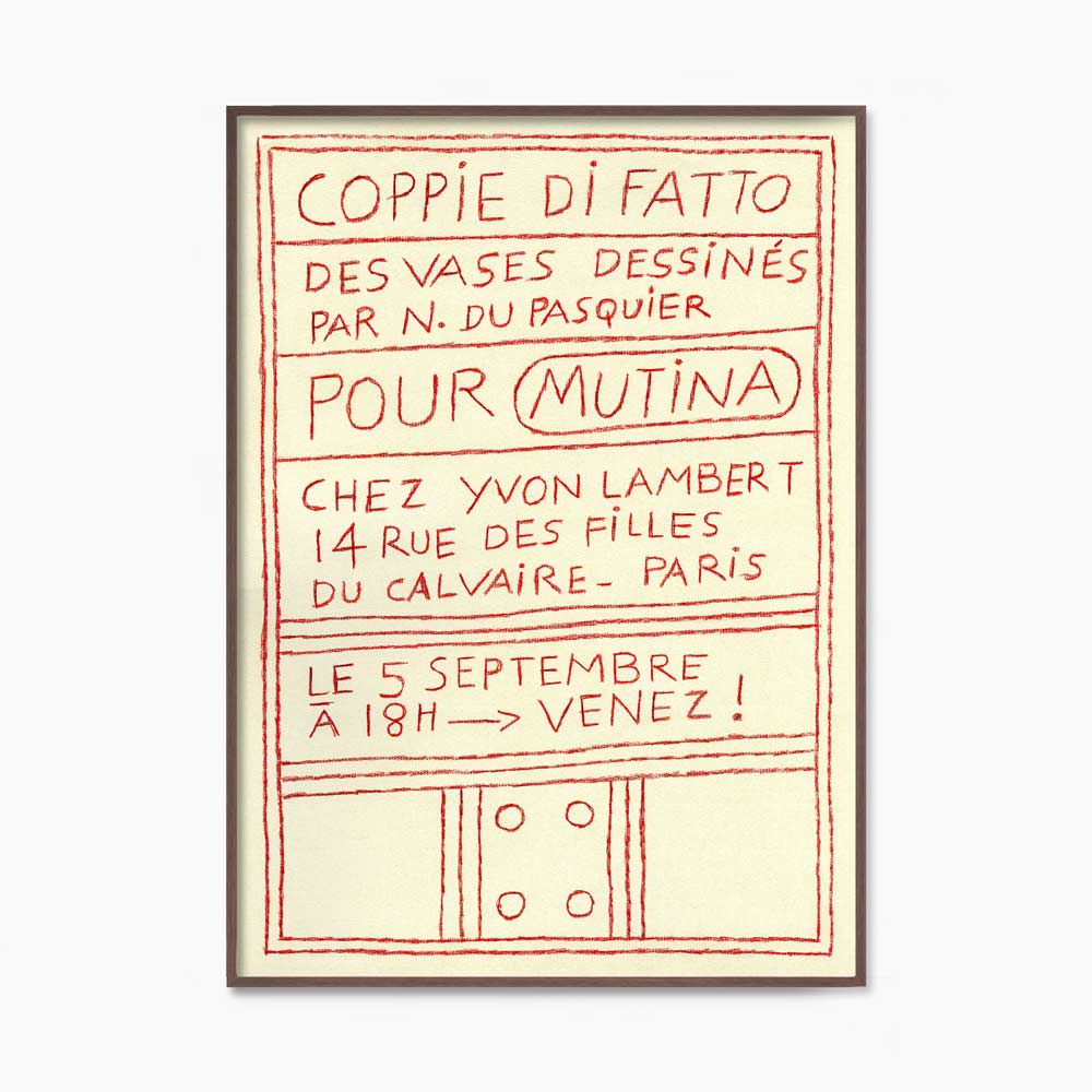 나탈리 뒤 파스퀴에 일러스트 미니 소형 그림 아트포스터 인테리어포스터 액자