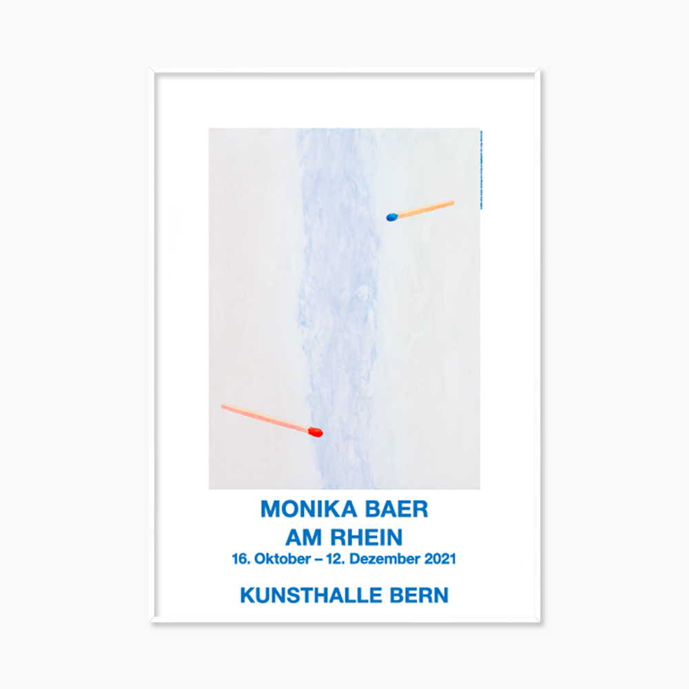 [모니카 베어] Am Rhein (액자 포함) 89.5 × 128 cm