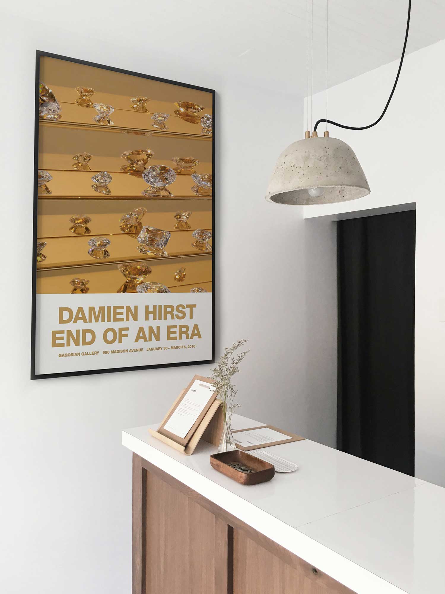 데미안 허스트 대형 아트포스터 인테리어포스터 거실 액자