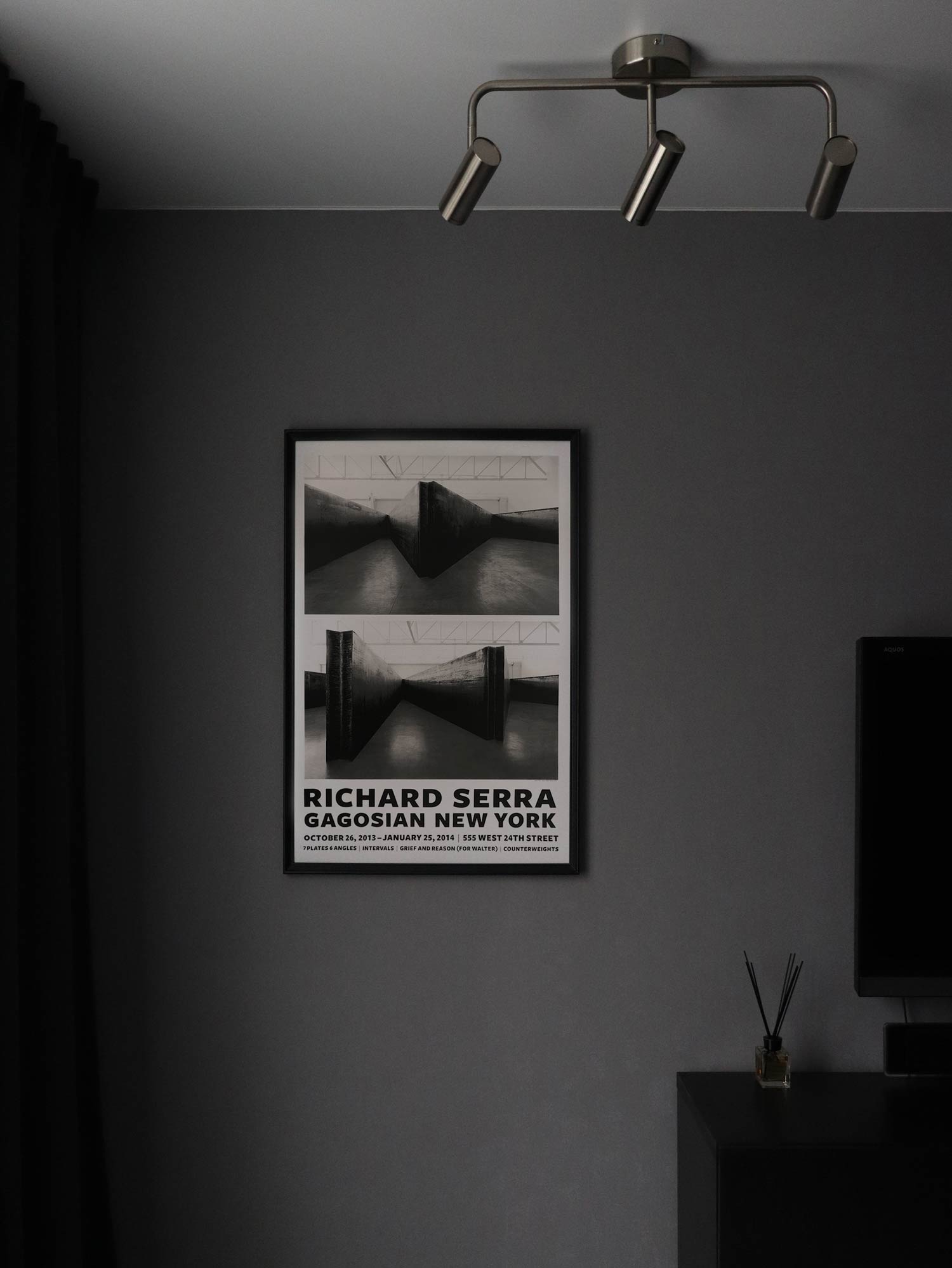 리처드 세라 건축 흑백 사진 대형 아트포스터 인테리어포스터 거실 액자