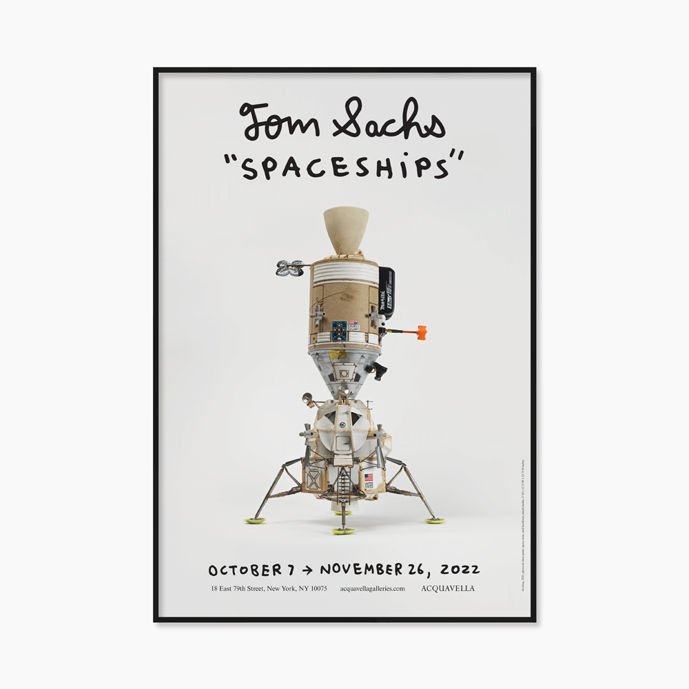 [톰 삭스 Limited] Spaceships (액자 포함) 66 x 96.5 cm