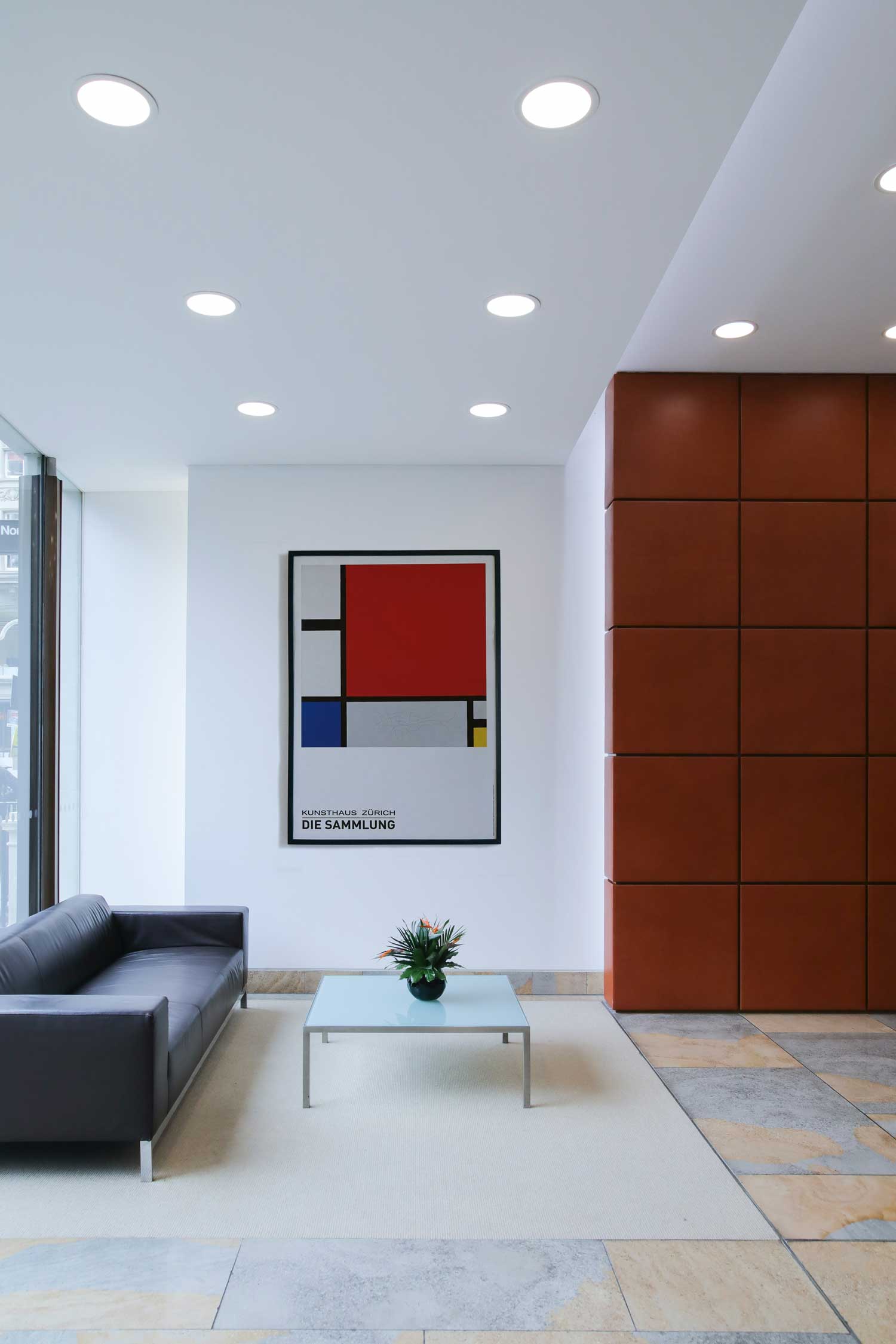 피에트 몬드리안 Piet Mondrian 명화 그림 대형액자 아트포스터 인테리어포스터 거실액자 파랑 빨강 노랑