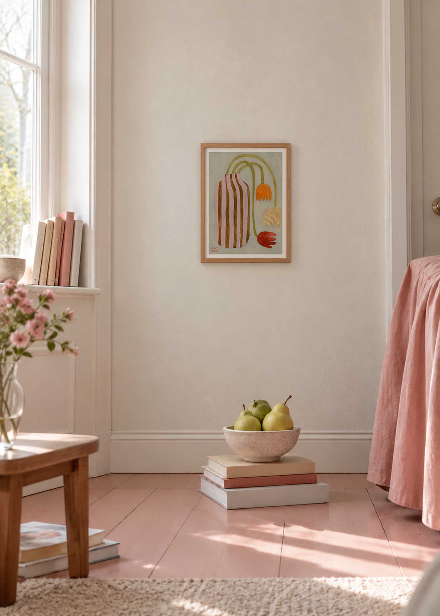 요세핀 노를린 Fallen Tulips Josefin Norlin 더포스터클럽 튜립 화병 꽃 플라워 그림 액자 아트포스터