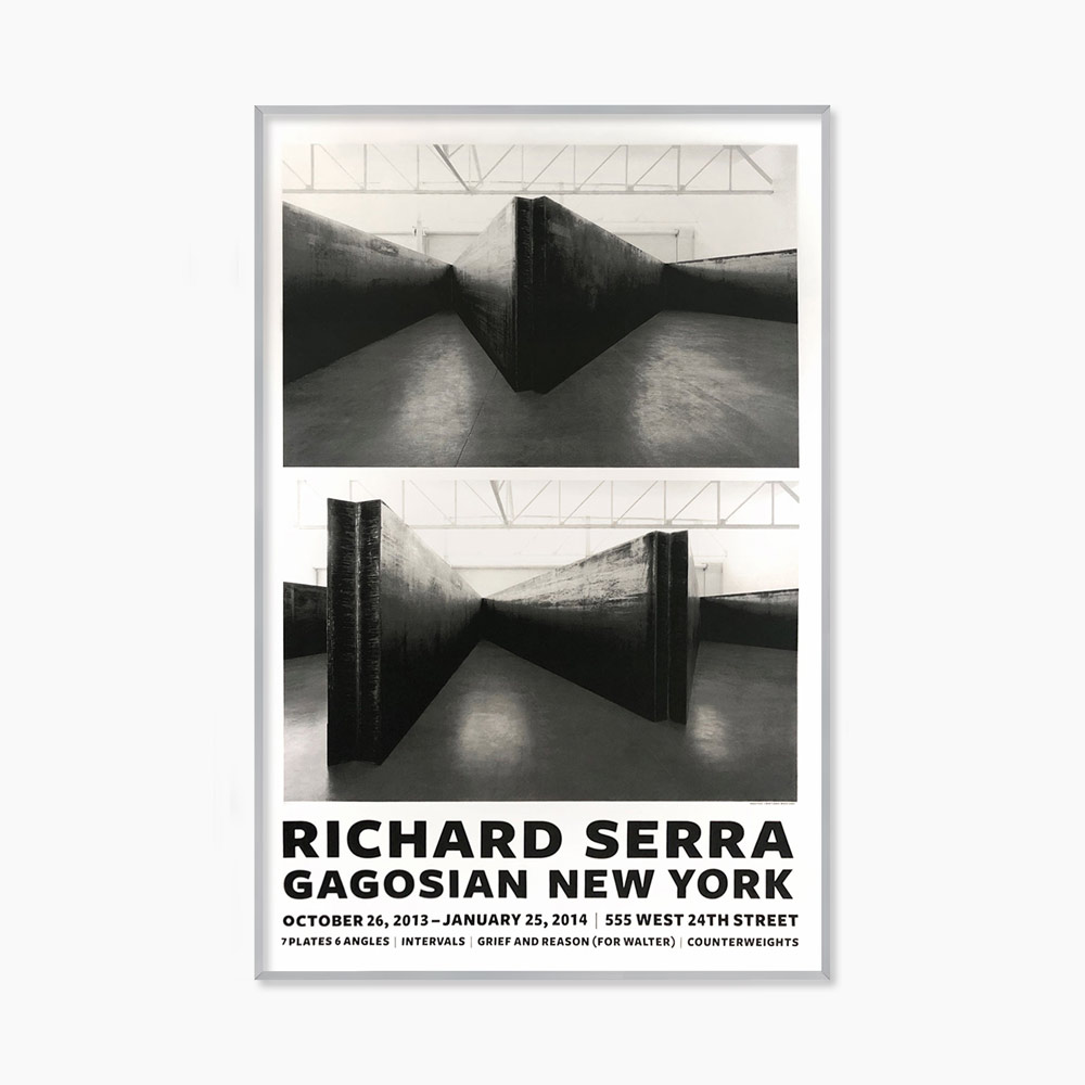 리처드 세라 건축 흑백 사진 대형 아트포스터 인테리어포스터 거실 액자