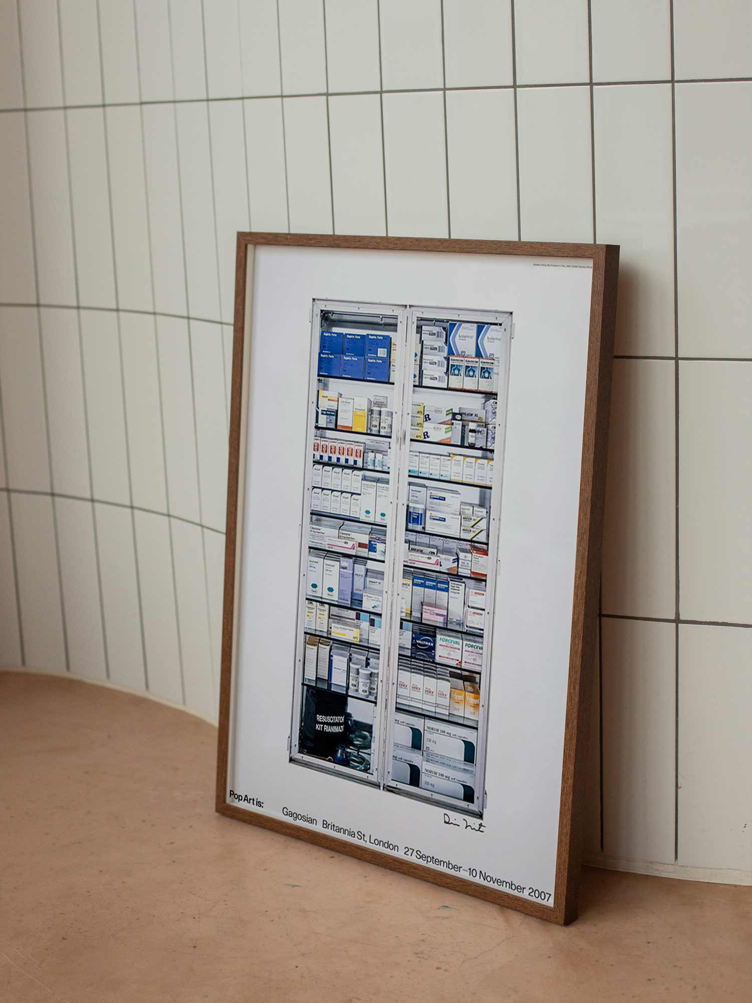 데미안 허스트 대형 아트포스터 인테리어포스터 거실 액자