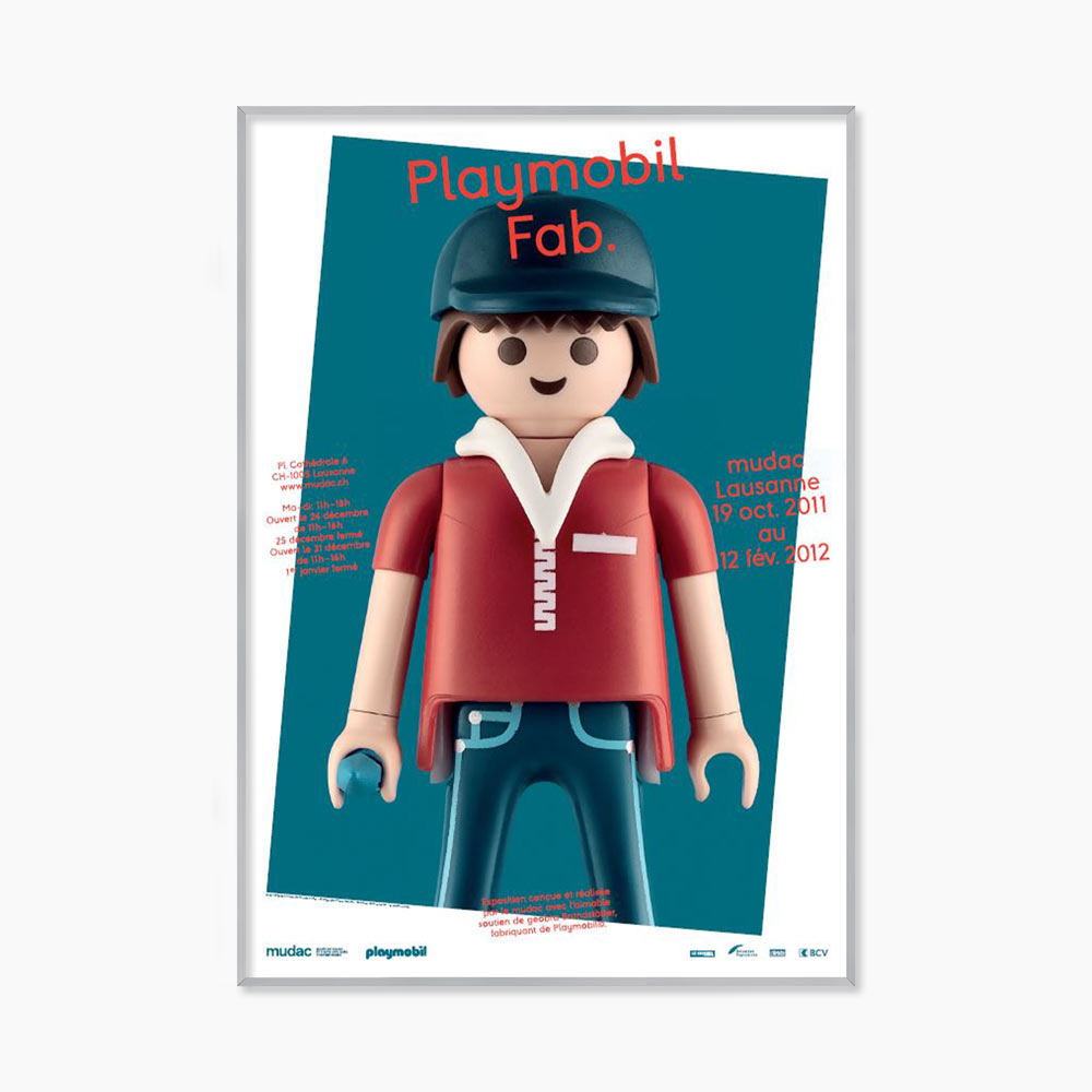 Playmobil Fab (액자 포함) 90 X 128 cm - 재입고