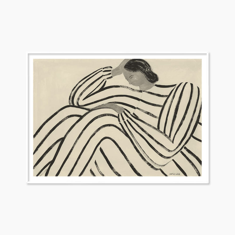 소피아 린드 Waiting 그림 아트포스터 인테리어포스터 거실 액자