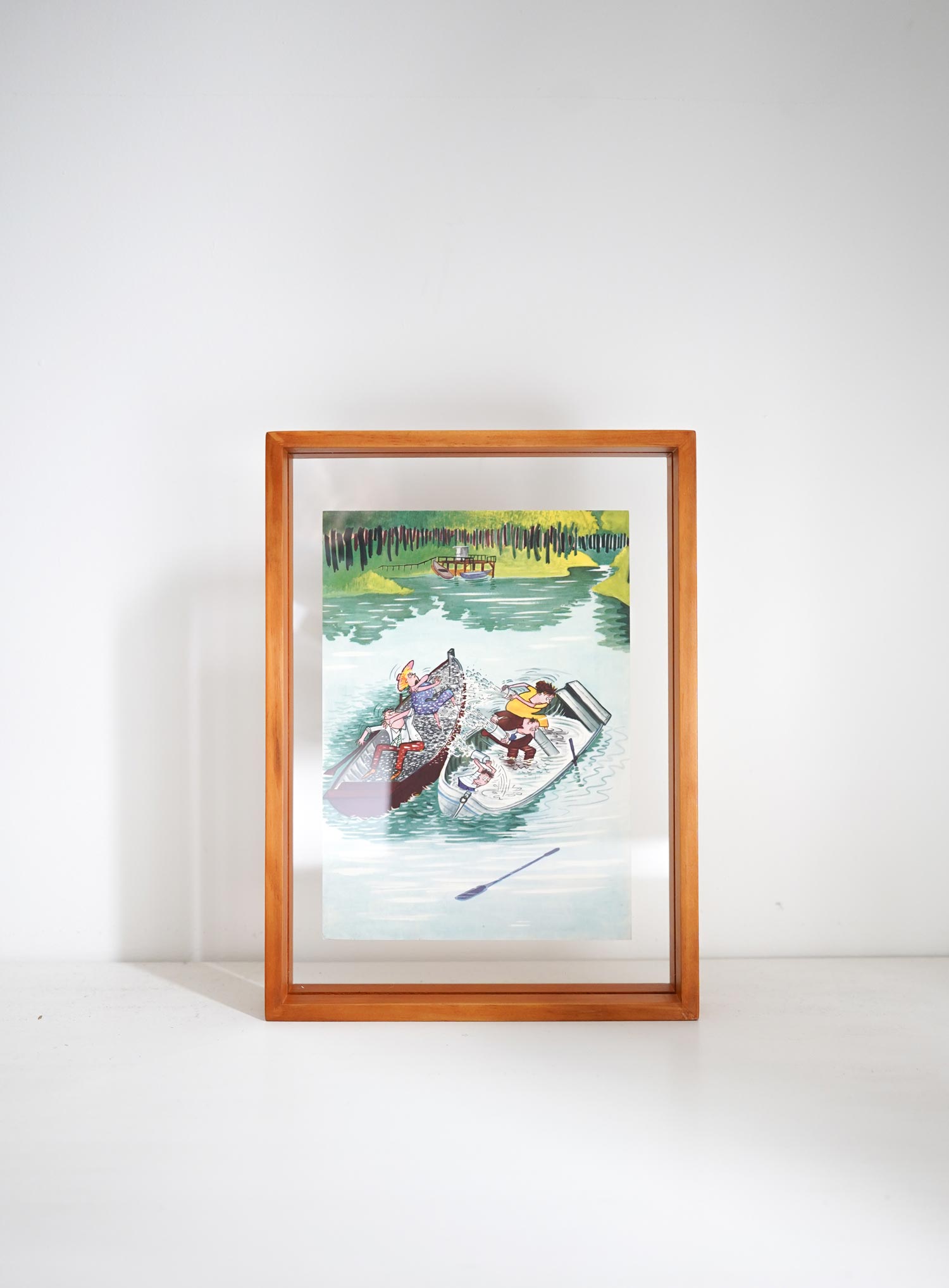 빈티지 장자크 상페 양면 달력 아트포스터 인테리어포스터 액자