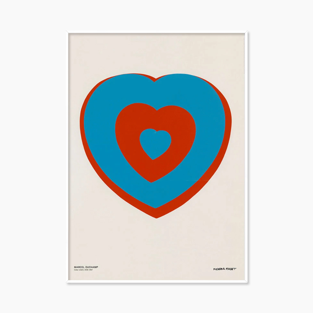 [마르셀 뒤샹] Fluttering Heart 70 x 100 cm