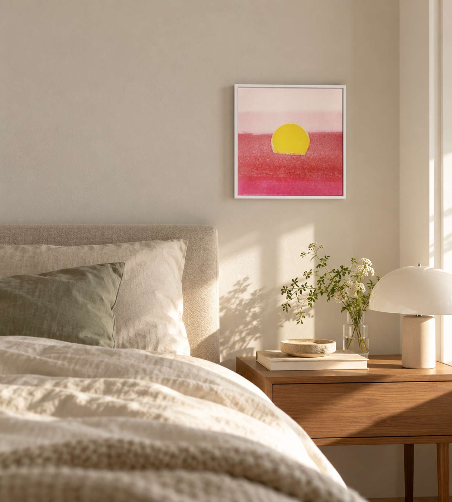 앤디 워홀 Sunset D 30 x 30 cm 선셋 그림 아트포스터 미니 액자