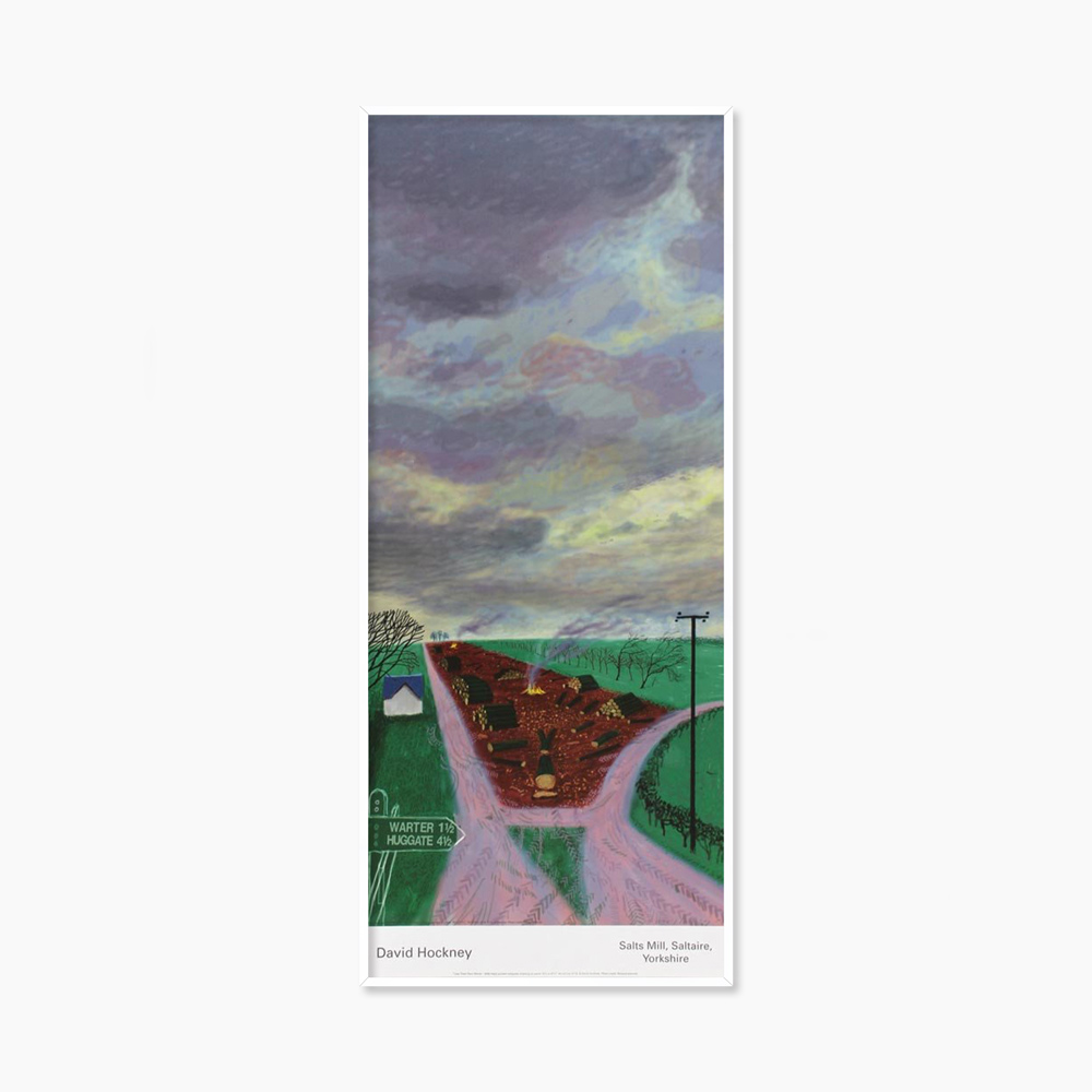 [데이비드 호크니] Less Trees Near Warter 42 x 100.5 cm