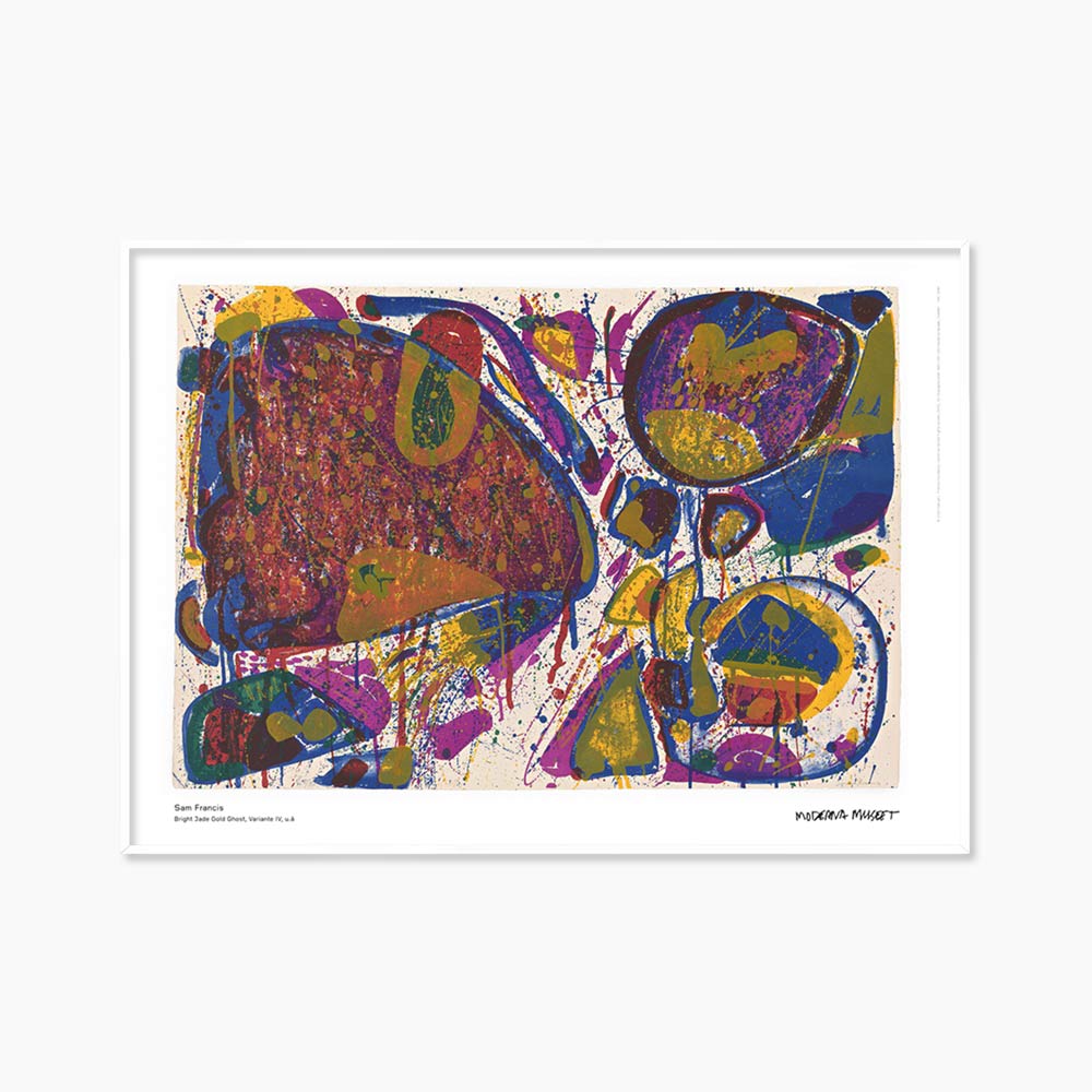 [샘 프랜시스] Bright Jade Gold Ghost 50 x 70 cm