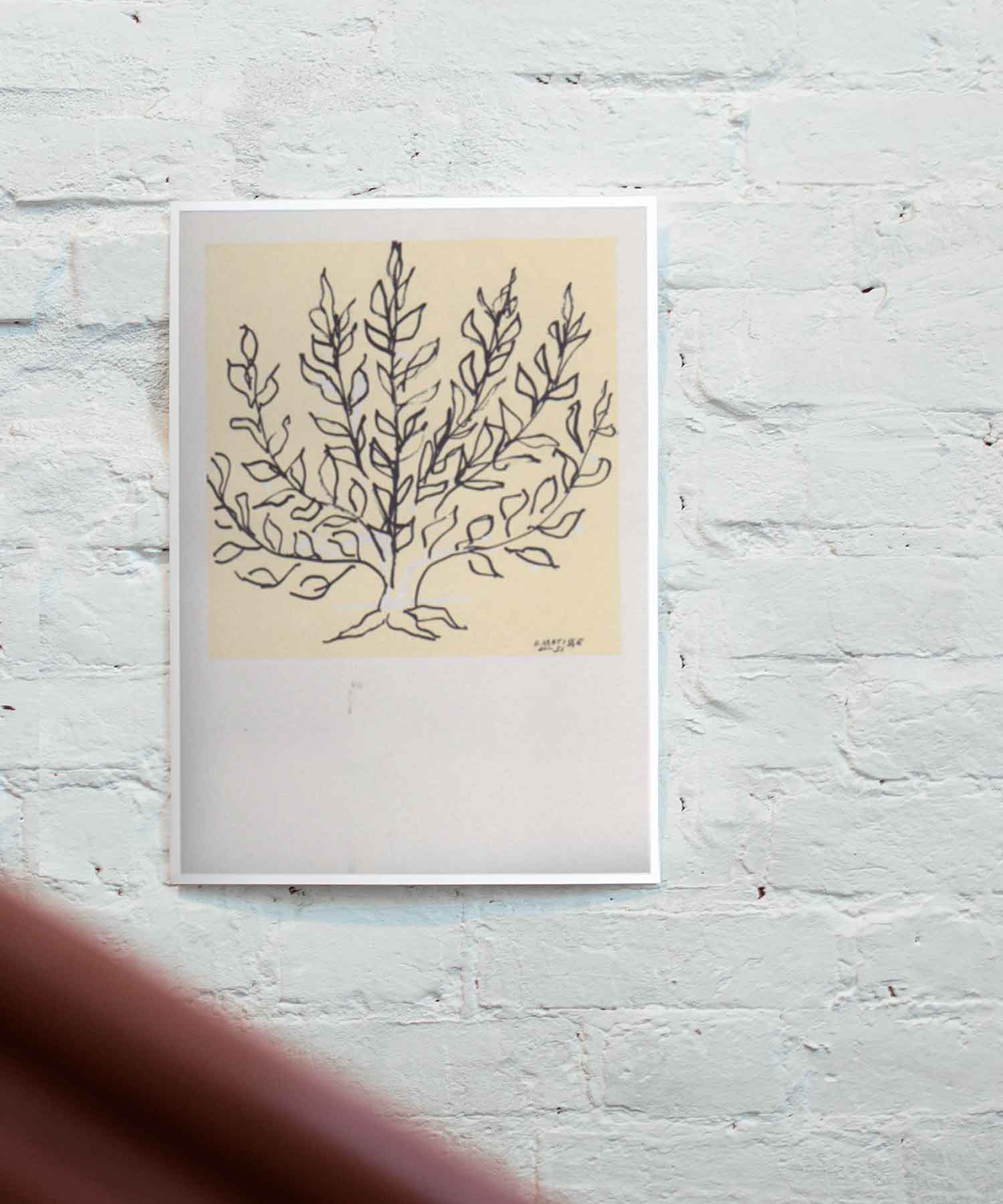 [앙리 마티스] Le Buisson (액자 포함) 15 x 21.5 cm