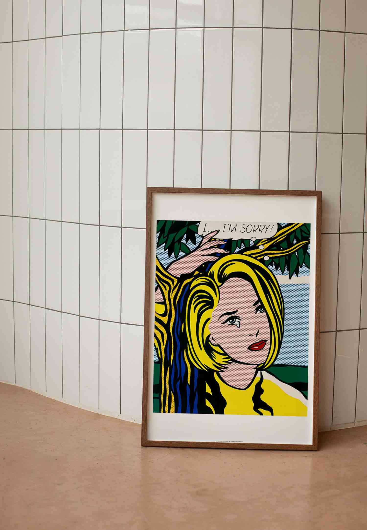 로이 리히텐슈타인 그림 회화 아트포스터 인테리어포스터 액자