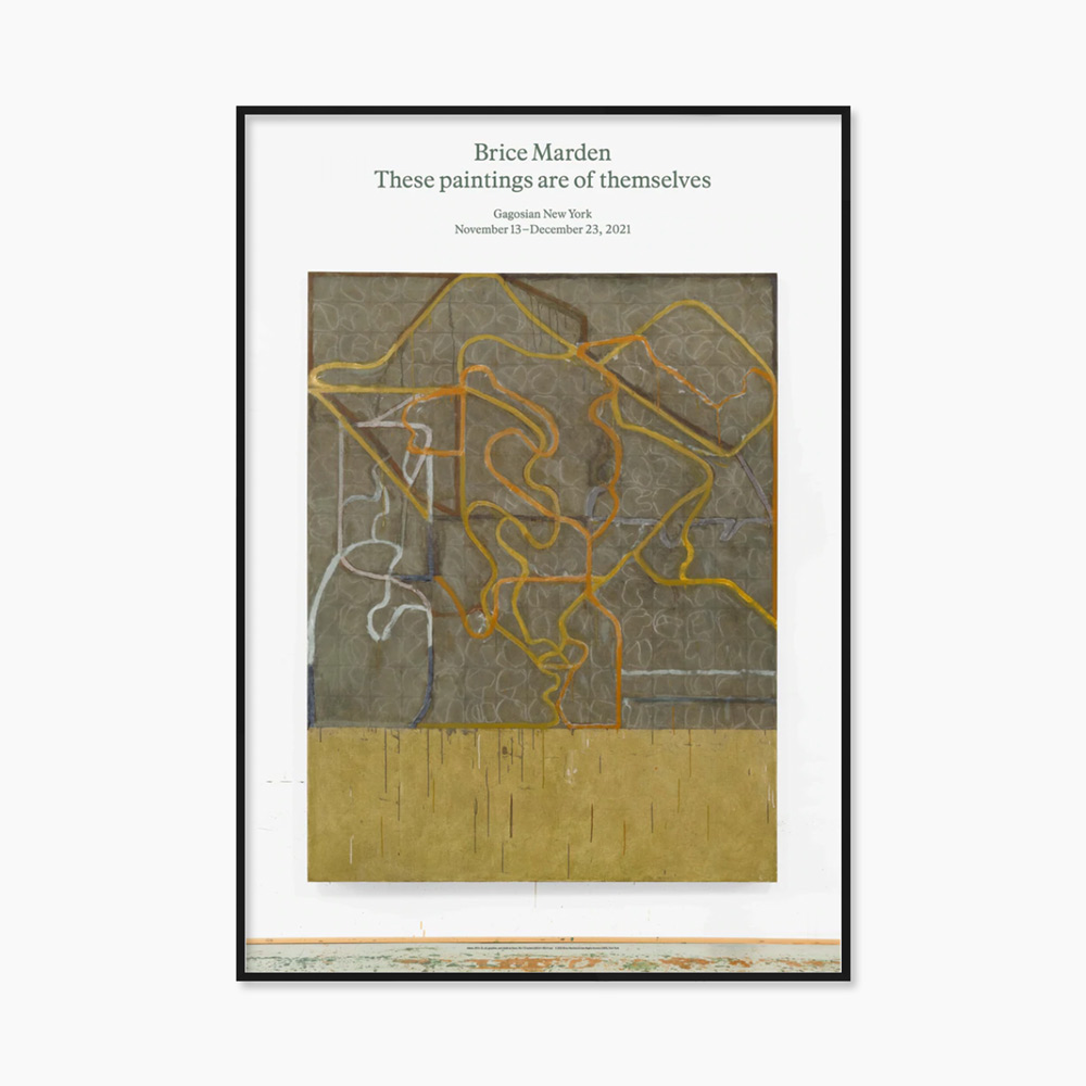 [브라이스 마든] These Paintings Are Of Themselves (액자 포함) 66.7 × 98.7 cm