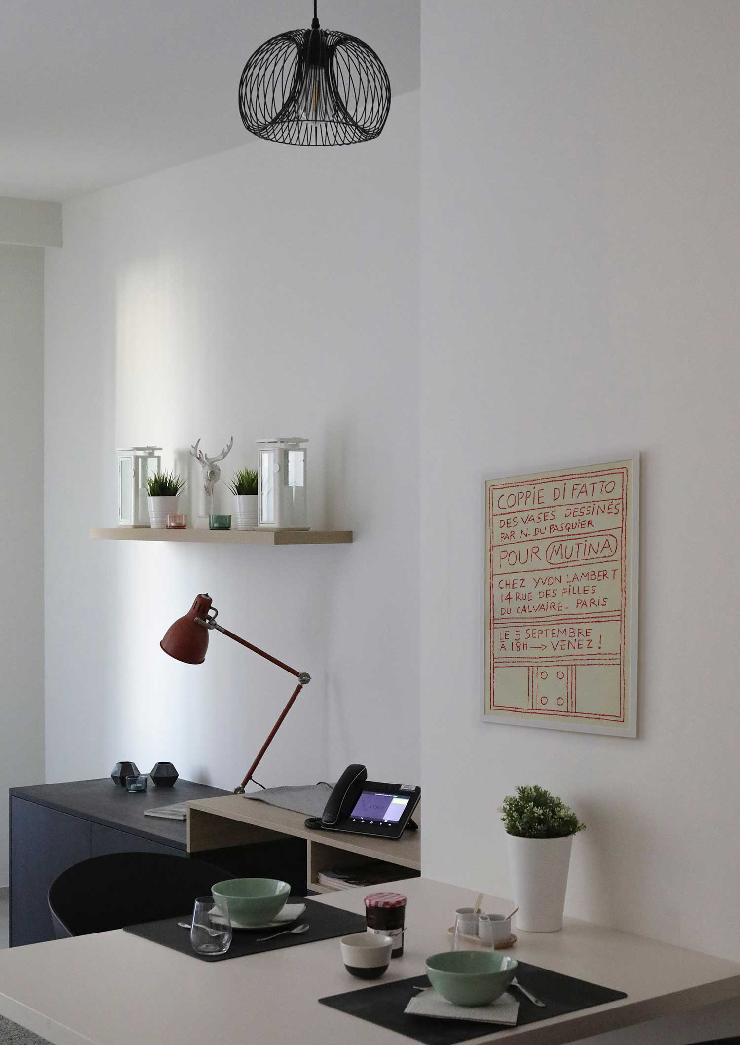 나탈리 뒤 파스퀴에 일러스트 미니 소형 그림 아트포스터 인테리어포스터 액자