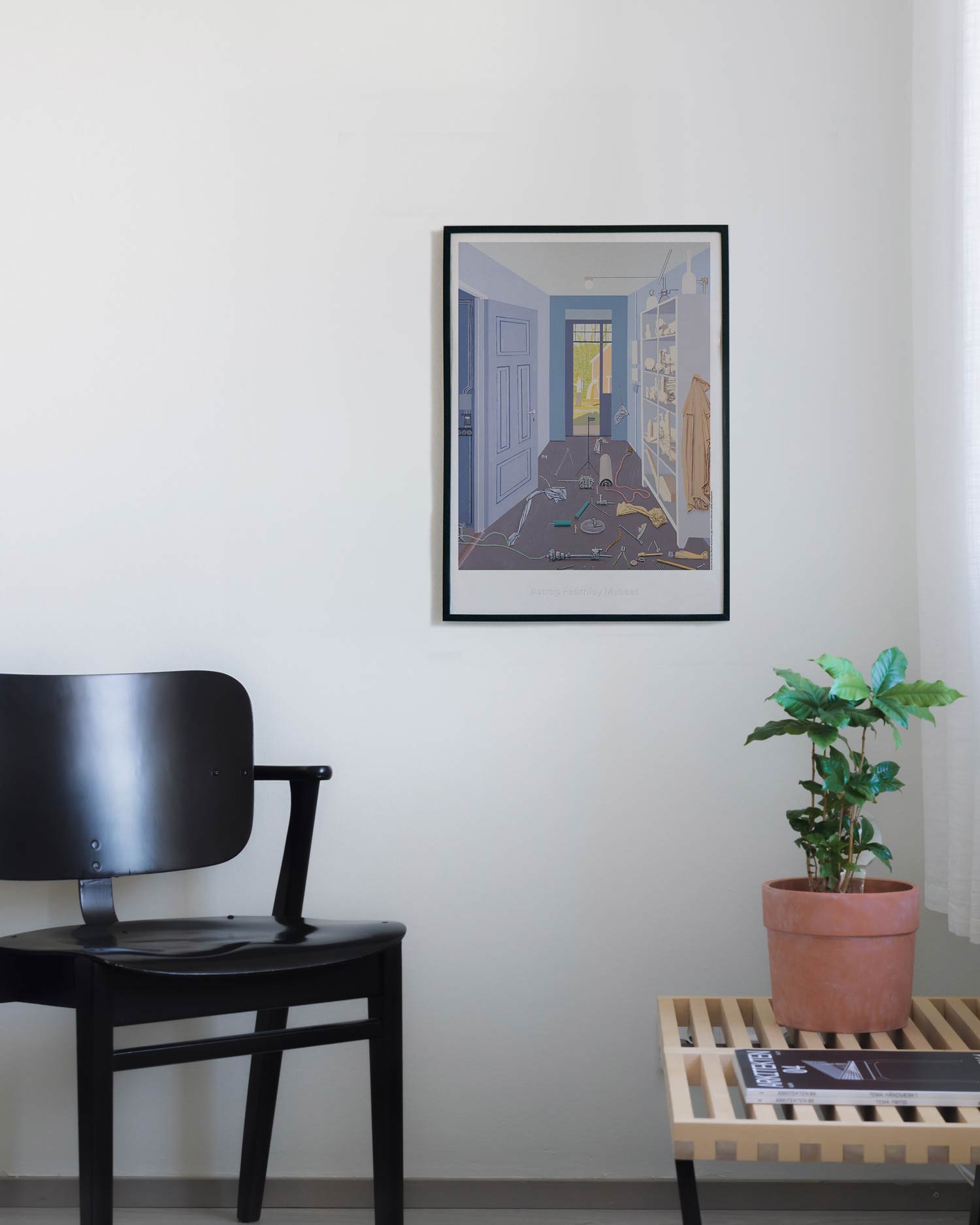[레오나드 릭하드] Dorglott (액자 포함) 50 x 70 cm 일러스트 그림 집 하우스 홈 포스터자