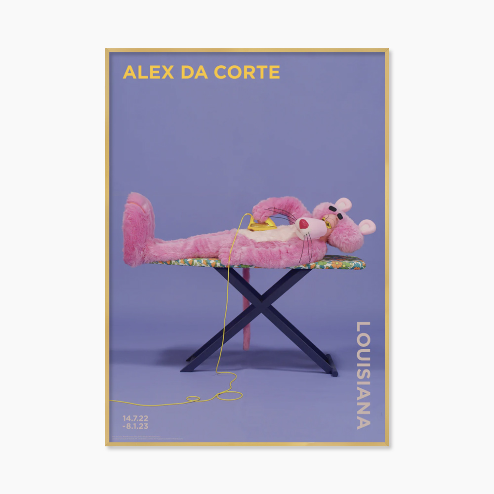 [알렉스 다 코르트] Rubber Pencil Devil, Pink Panther 42 x 59.4 cm