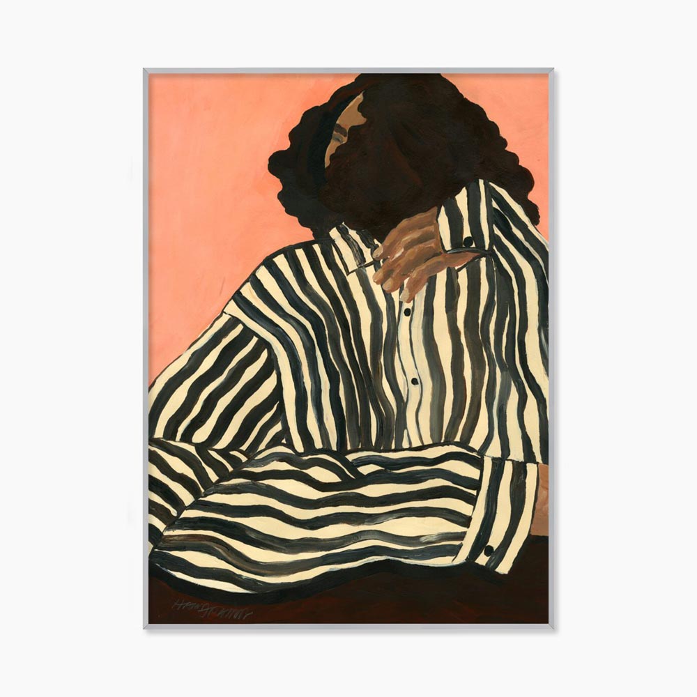한나 피터슨 Hanna Peterson Serene Stripes그림 아트포스터 인테리어포스터 거실 액자
