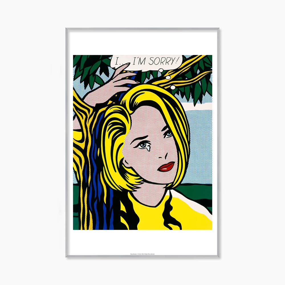 로이 리히텐슈타인 그림 회화 아트포스터 인테리어포스터 액자