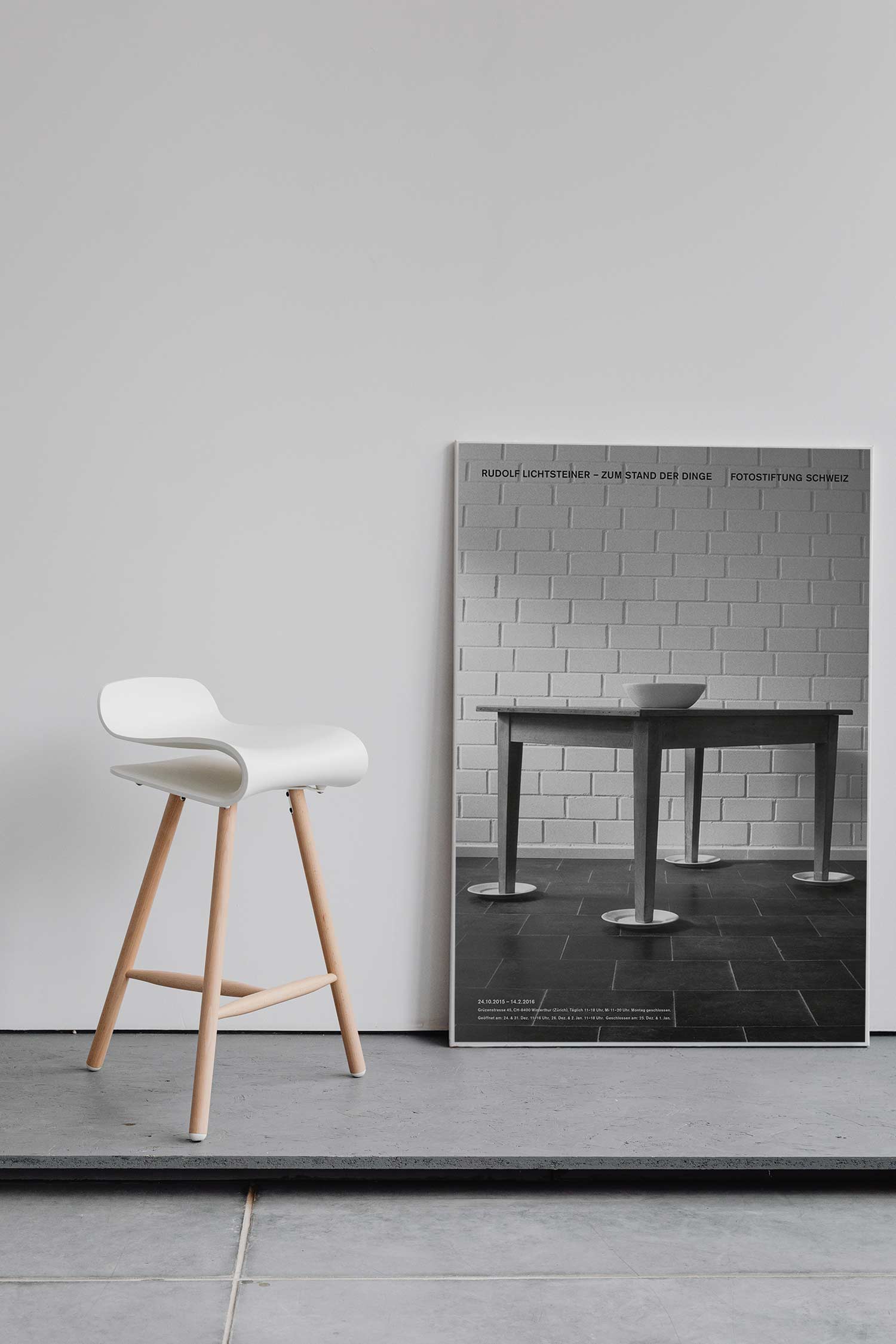 루돌프 리히트슈타이너 정물 흑백 사진 대형 아트포스터 인테리어포스터 거실 액자