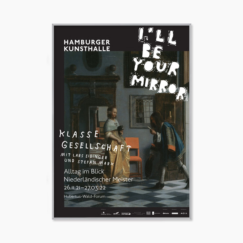[피터르 더 호흐] Klasse Gesellschaft (액자 포함) 59.5 x 84 cm