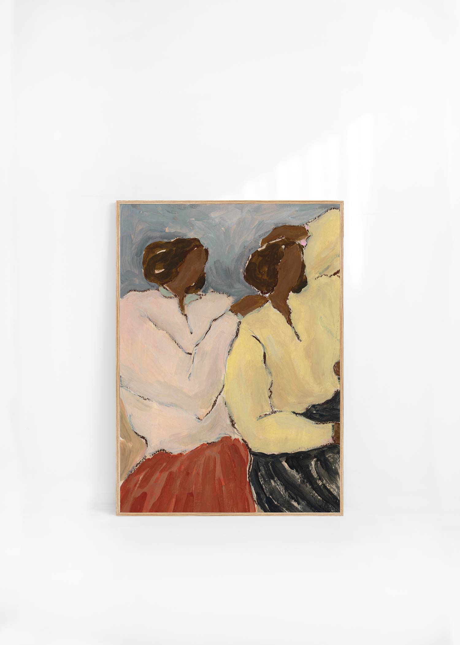 사크레 프랑진 Side by Side 50 x 70 cm 그림 액자 포스터 더포스터클럽 Sacree Frangine