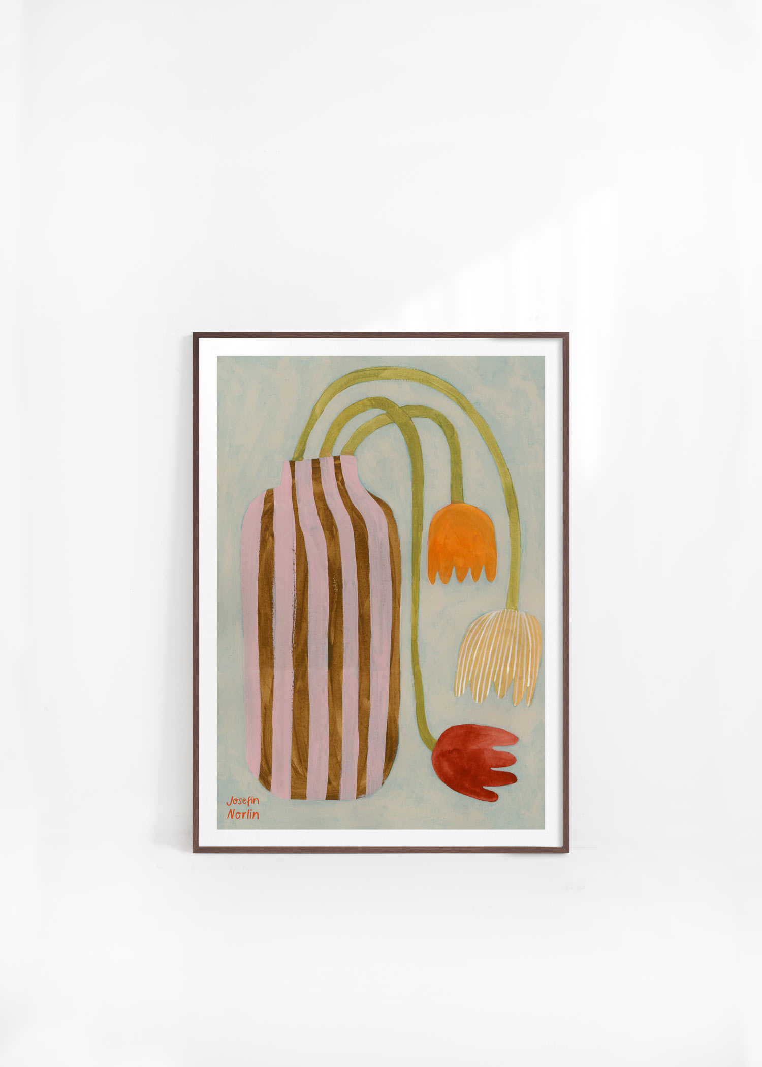 요세핀 노를린 Fallen Tulips Josefin Norlin 더포스터클럽 튜립 화병 꽃 플라워 그림 액자 아트포스터