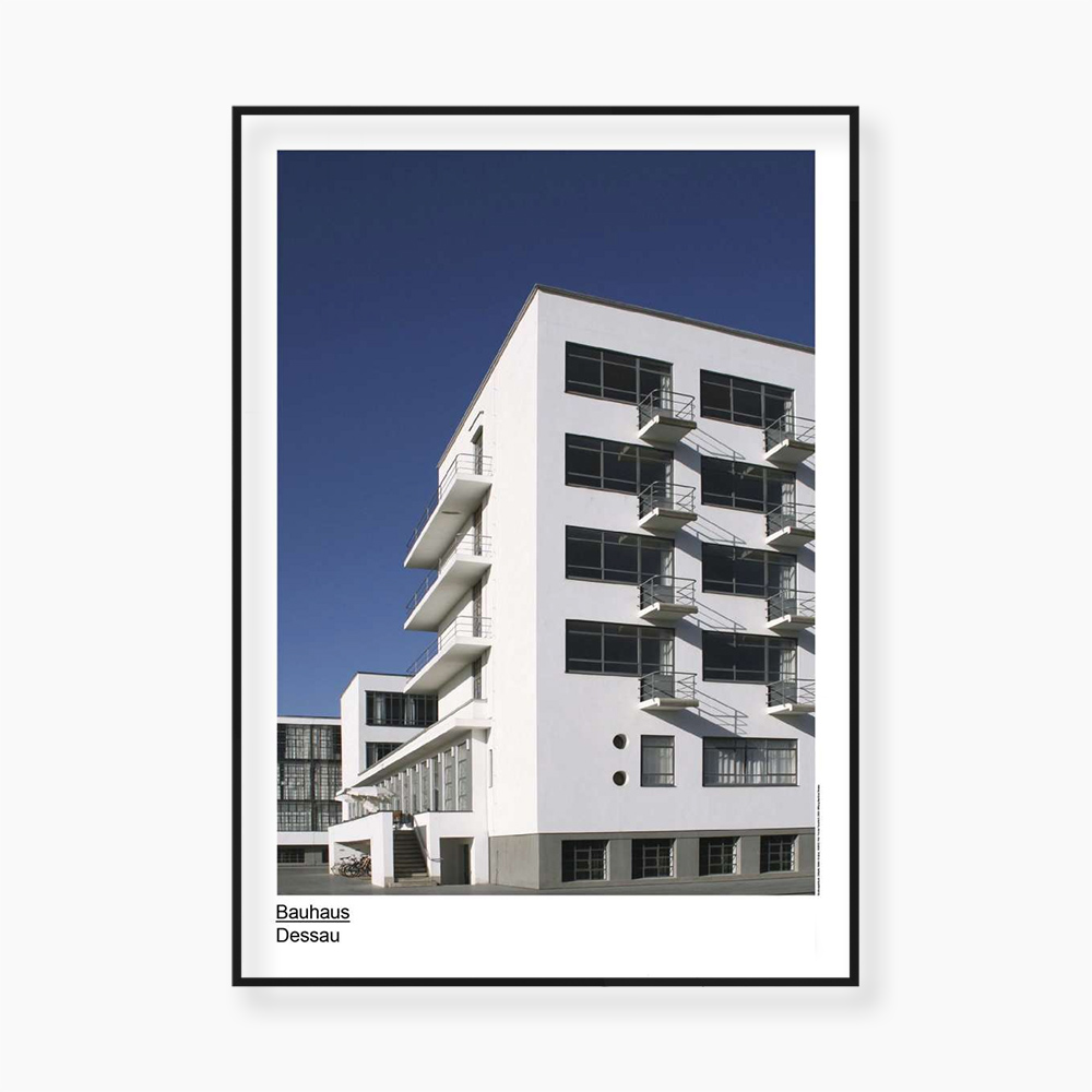 [Bauhaus Dessau] Prellerhaus (액자 포함) 59.4 x 84 cm