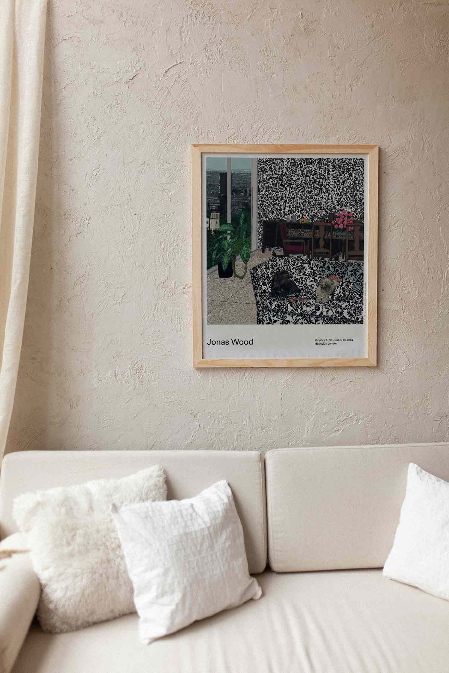 조나스 우드 반려견 강아지 그림 회화 아트포스터 인테리어포스터 액자