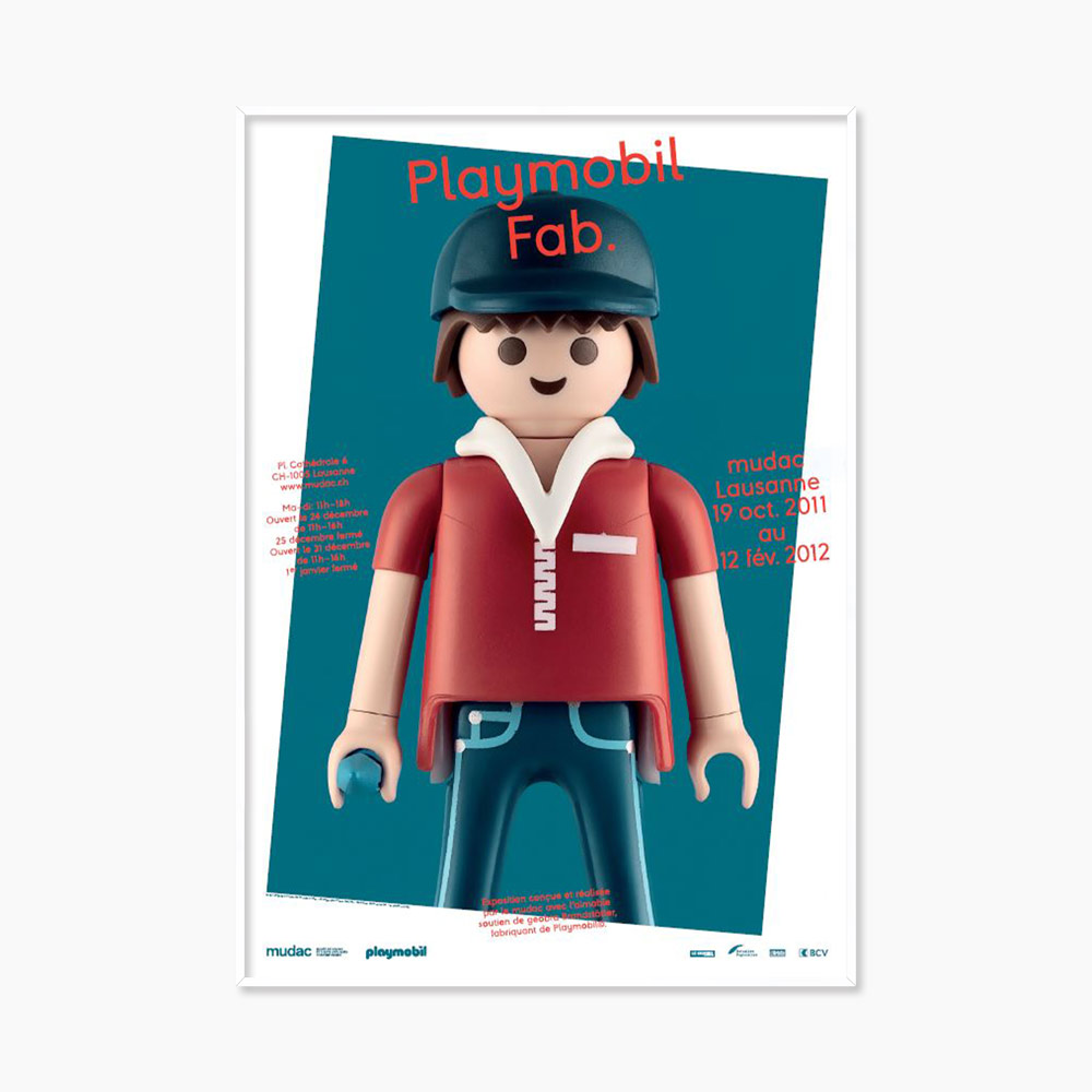 Playmobil Fab (액자 포함) 90 X 128 cm - 재입고