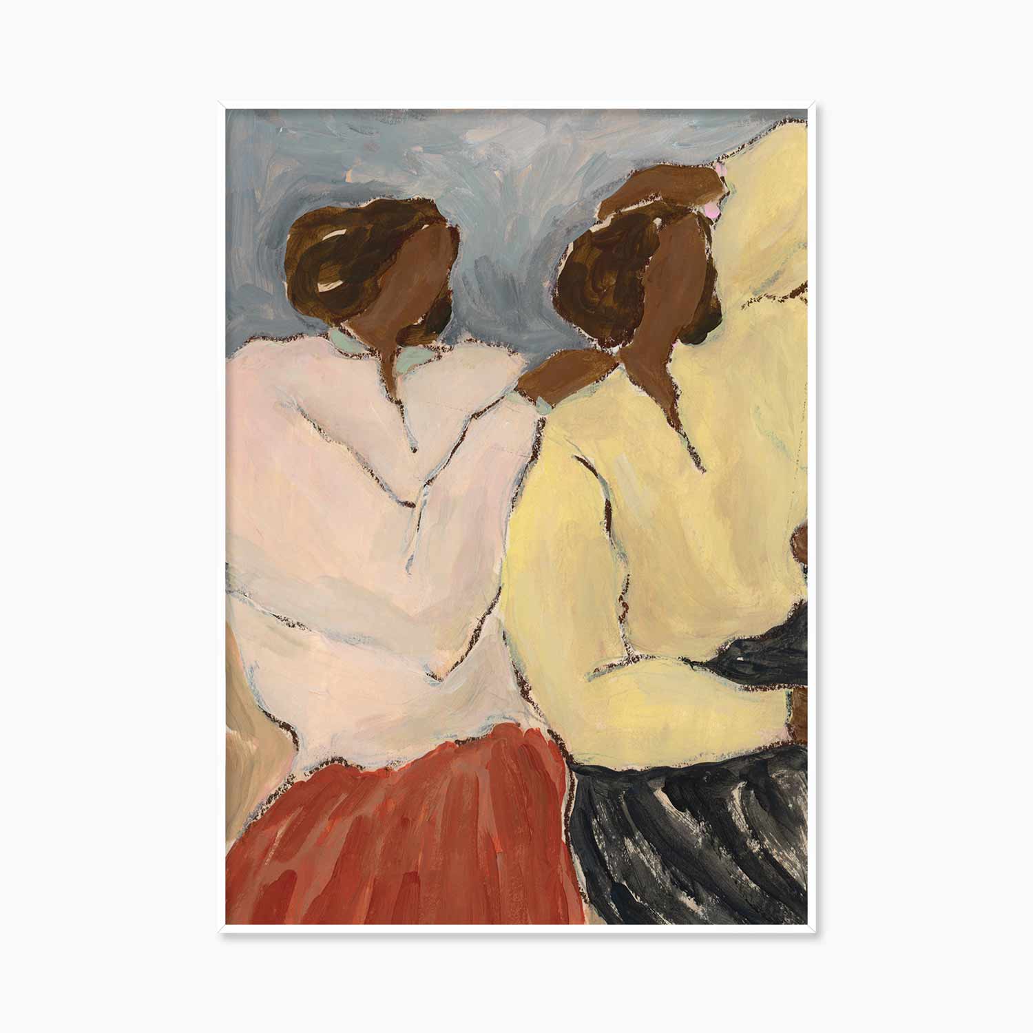 사크레 프랑진 Side by Side 50 x 70 cm 그림 액자 포스터 더포스터클럽 Sacree Frangine