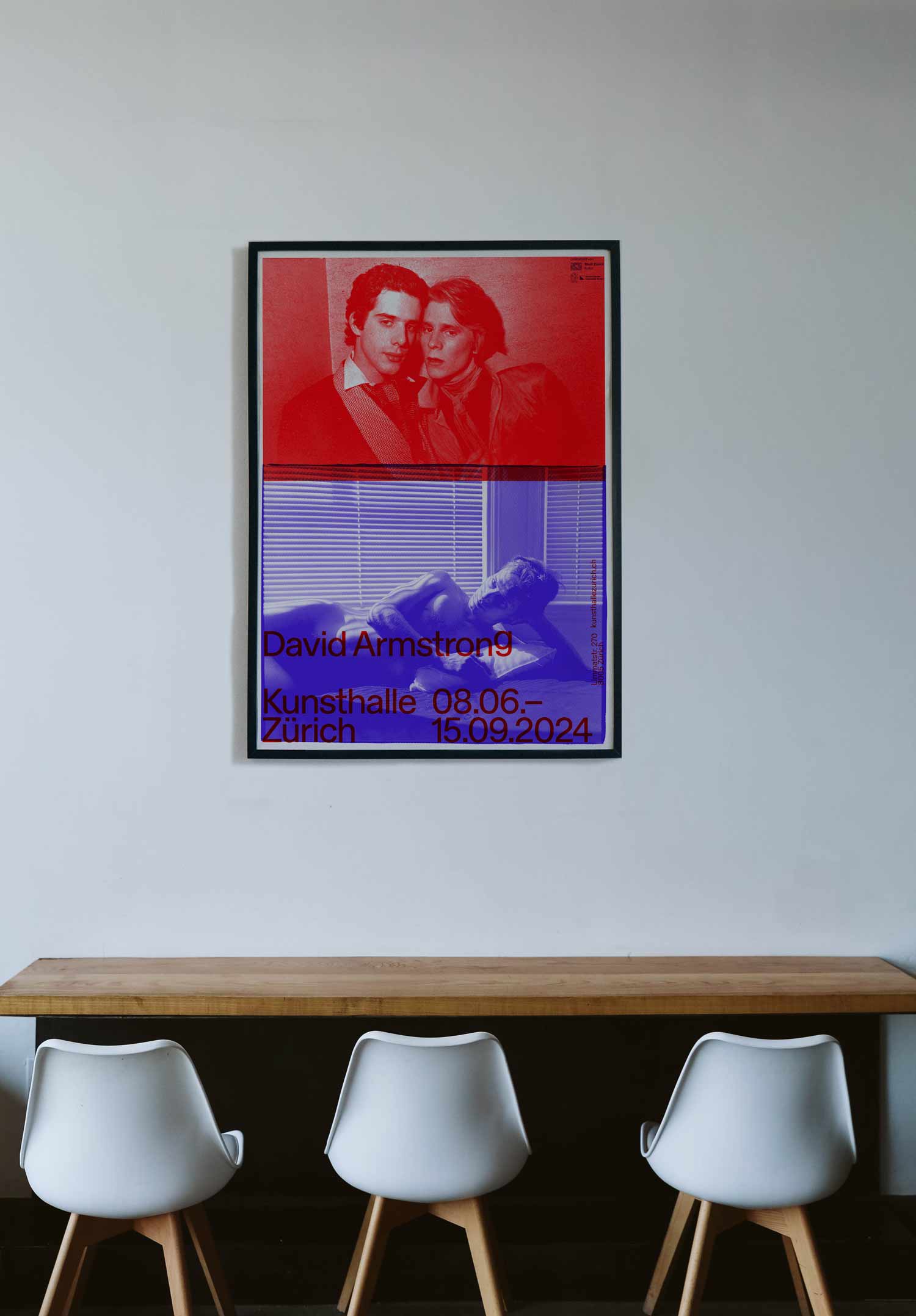 데이비드 암스트롱 대형 사진 아트포스터 인테리어포스터 거실 액자