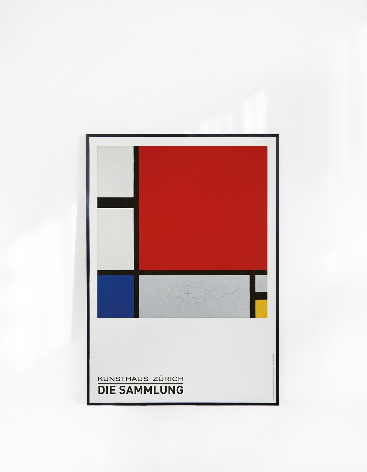 피에트 몬드리안 Piet Mondrian 명화 그림 대형액자 아트포스터 인테리어포스터 거실액자 파랑 빨강 노랑