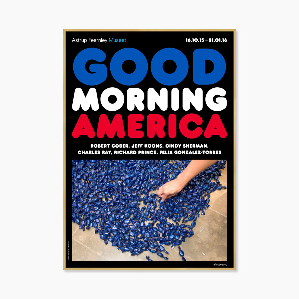 [펠릭스 곤잘레스 토레스] Good Morning America (액자 포함) 50 x 70 cm