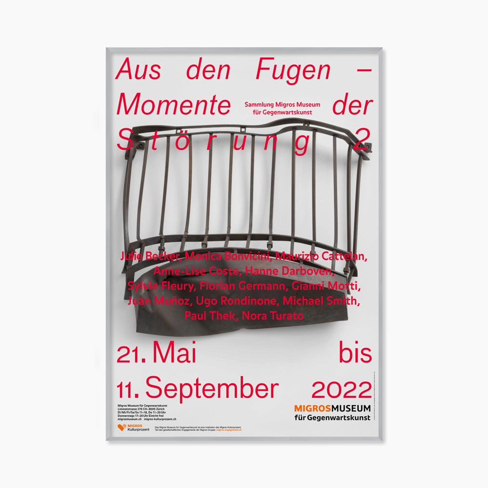 [후안 무뇨스] Aus den Fugen (액자 포함) 89.5 x 128 cm