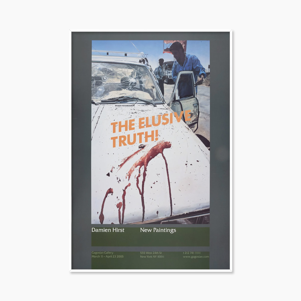 [데미안 허스트] The Elusive Truth (액자 포함) 70 × 100 cm