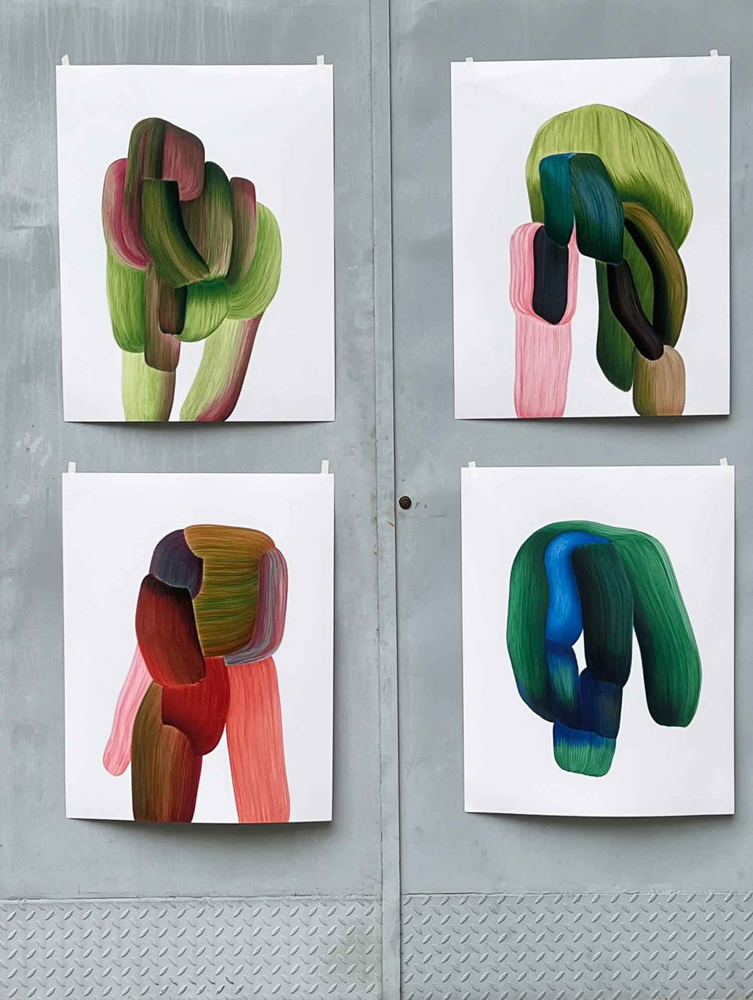 로낭 부홀렉 Drawing 20 아트포스터 액자