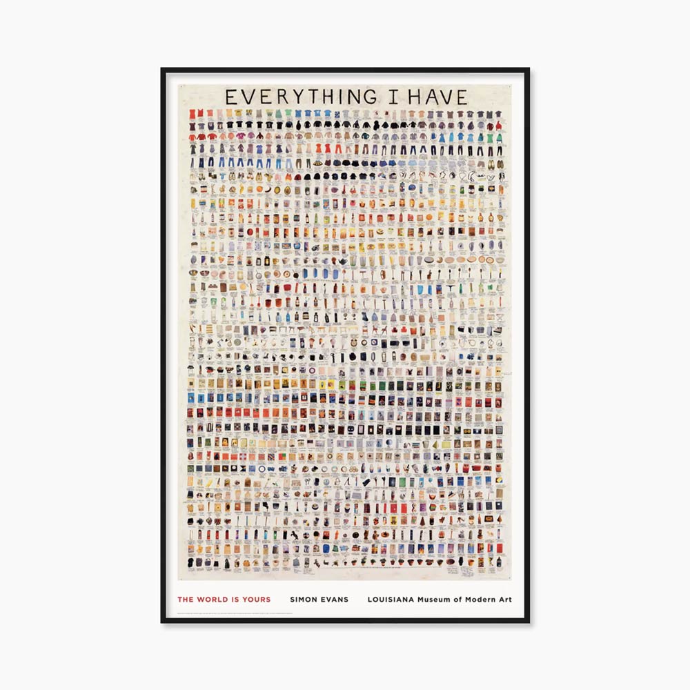 [사이먼 에반스] Everything I Have (액자 포함) 92 x 140.3 cm