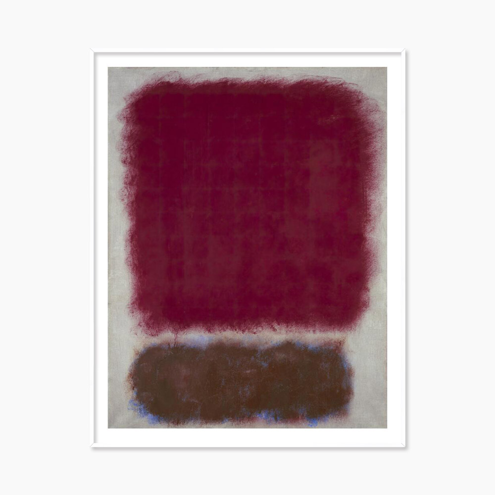 마크 로스코 Red over Brown 명화 그림 아트포스터 인테리어포스터 거실 액자