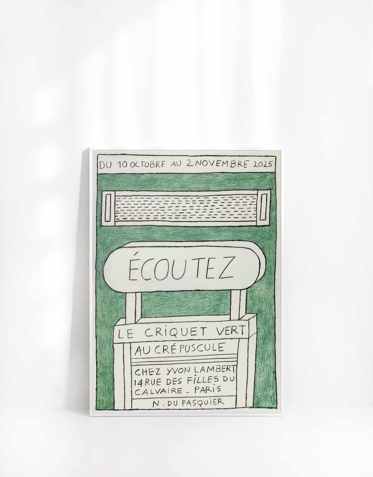 나탈리 뒤 파스퀴에 일러스트 미니 소형 그림 아트포스터 인테리어포스터 액자