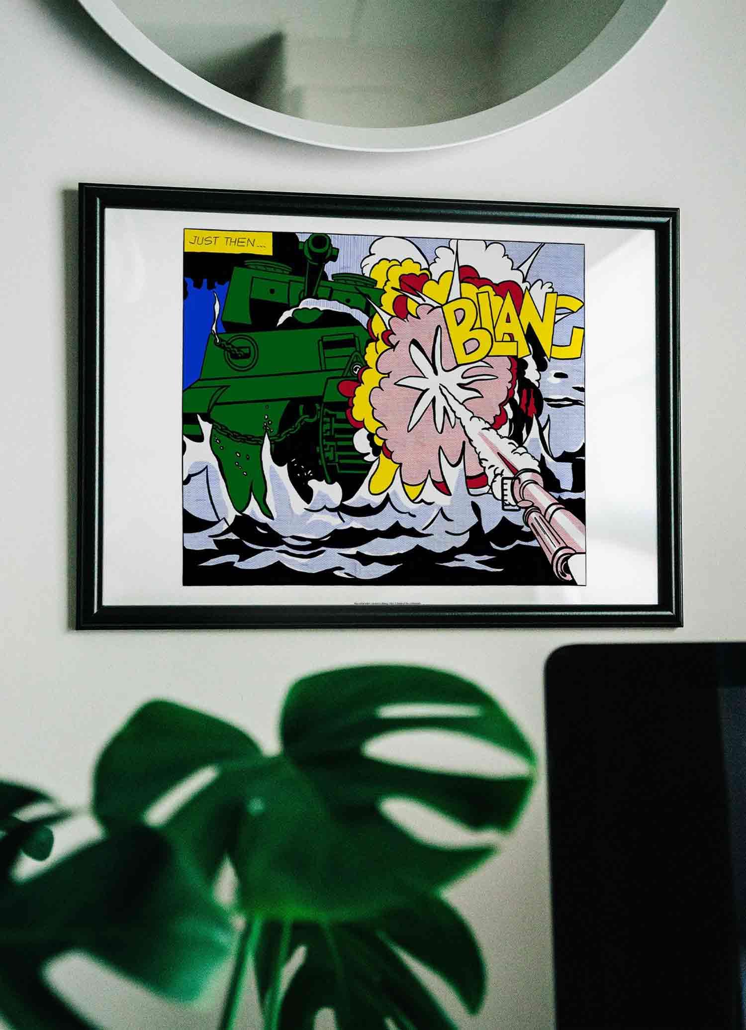 로이 리히텐슈타인 그림 회화 아트포스터 인테리어포스터 액자