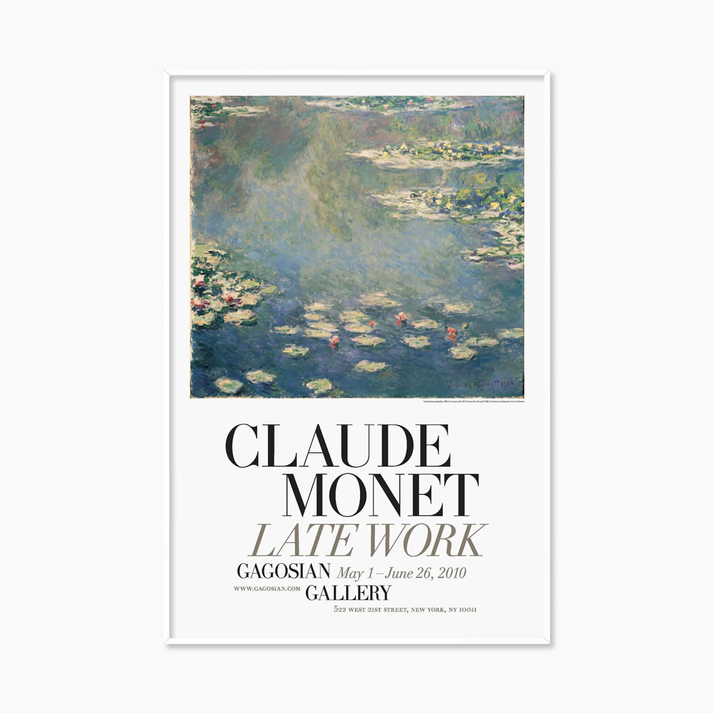 [클로드 모네] Late Work (액자 포함) 68.6 × 99.1 cm