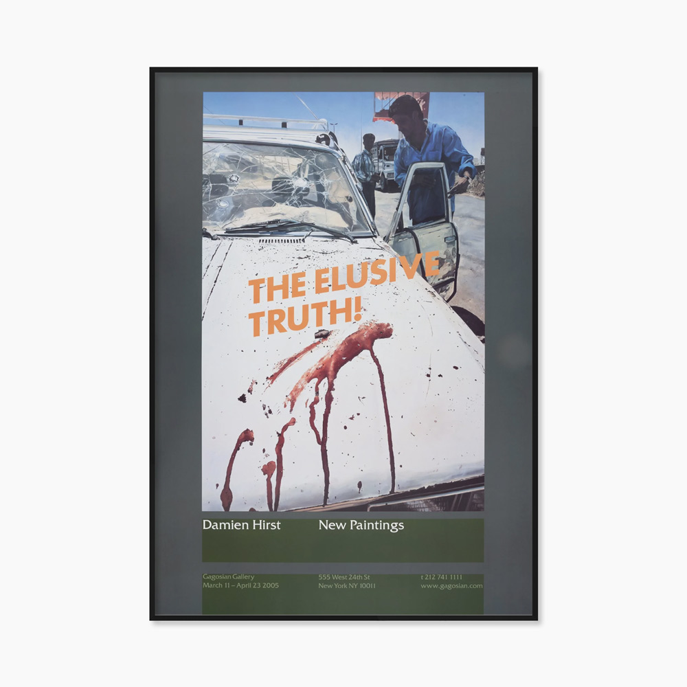 [데미안 허스트] The Elusive Truth (액자 포함) 70 × 100 cm