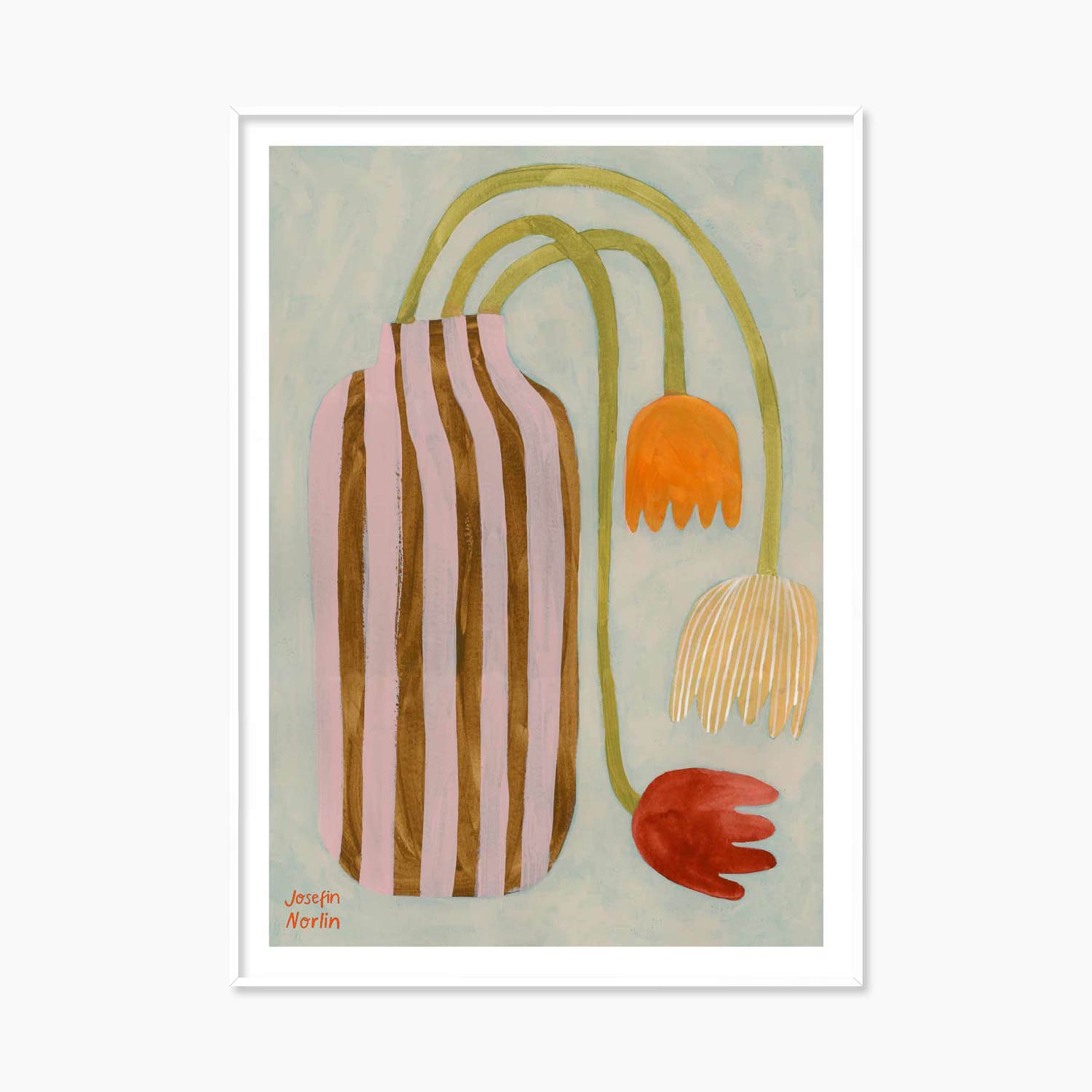 요세핀 노를린 Fallen Tulips Josefin Norlin 더포스터클럽 튜립 화병 꽃 플라워 그림 액자 아트포스터