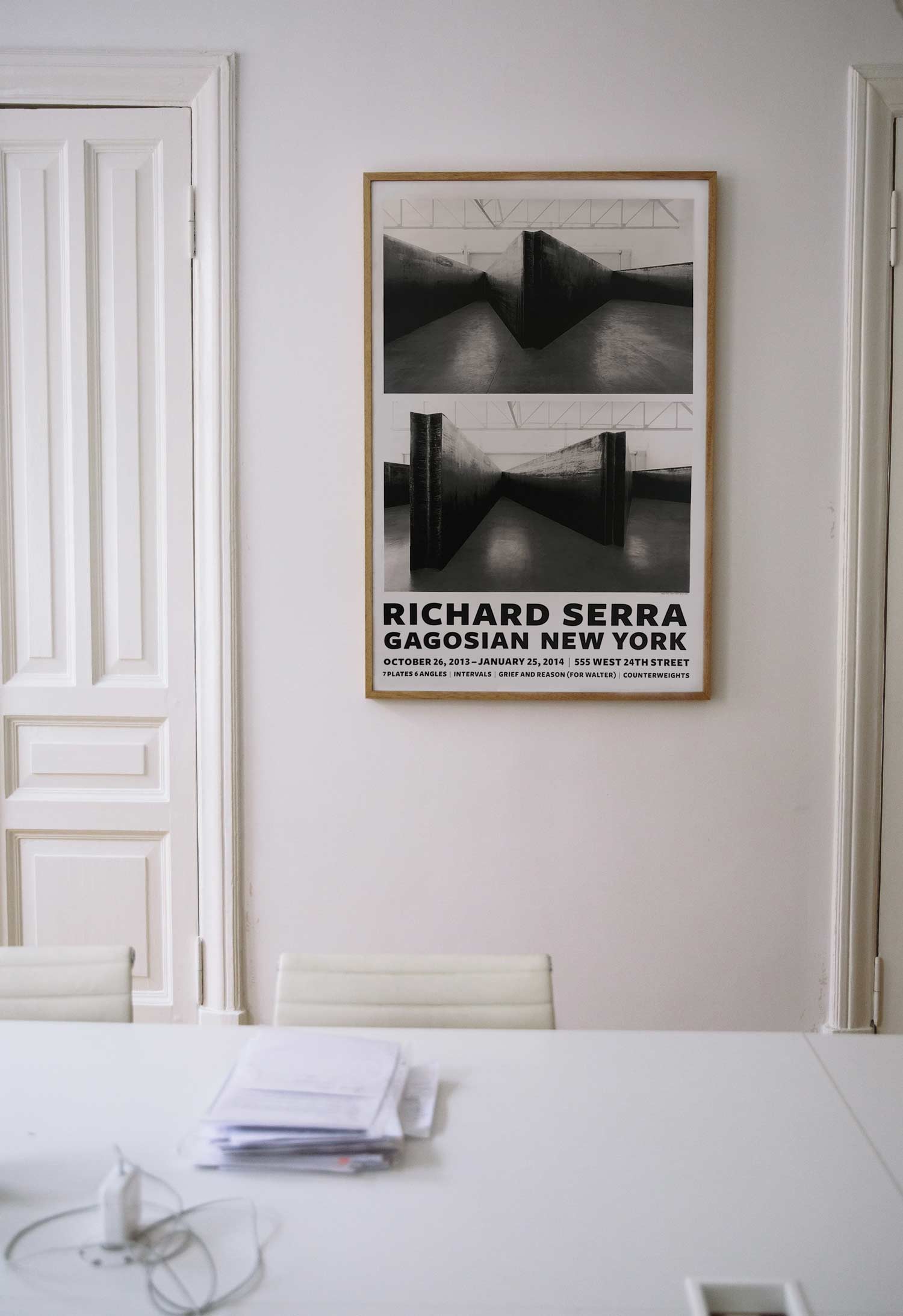 리처드 세라 건축 흑백 사진 대형 아트포스터 인테리어포스터 거실 액자