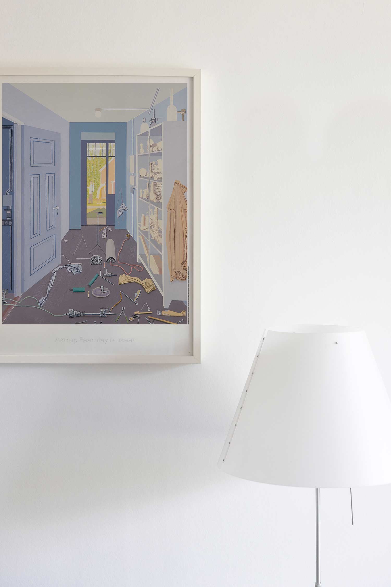 [레오나드 릭하드] Dorglott (액자 포함) 50 x 70 cm 일러스트 그림 집 하우스 홈 포스터자