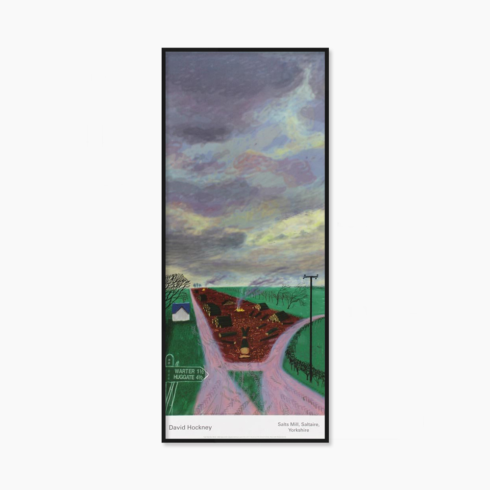 [데이비드 호크니] Less Trees Near Warter 42 x 100.5 cm